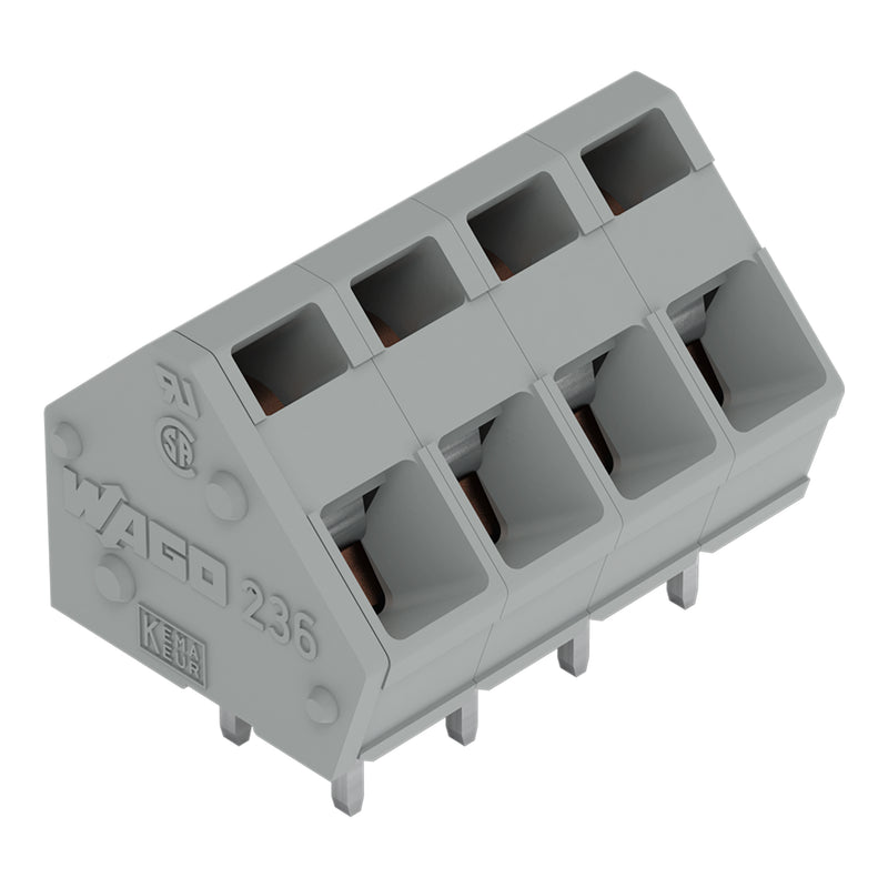 WAGO - Leiterplattenklemme 236-402/000-005 2,5mm² − 105 Stück