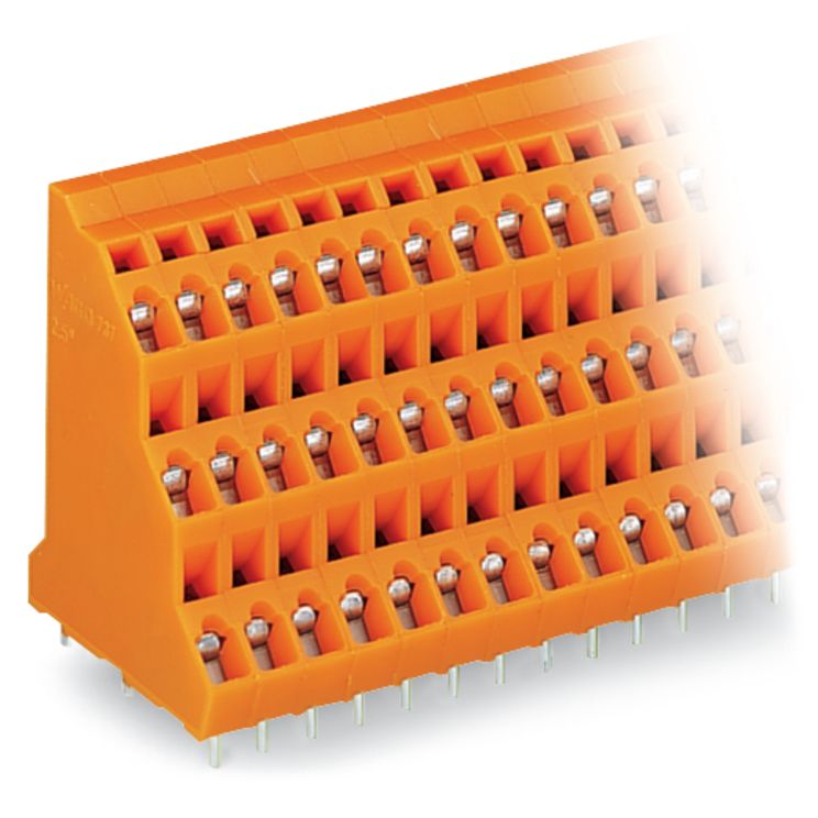 WAGO - Leiterplattenklemme Dreistock-Leiterplattenkl. 737-308 2,5mm² − 24 Stück