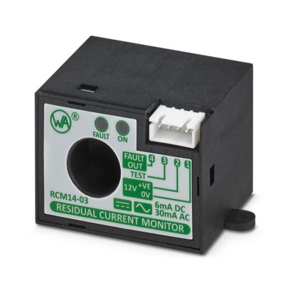 Phoenix Contact - Ladesteuerung E-Mobility Differenzstrom-Überwachung EV-RCM-6DC-WAT
