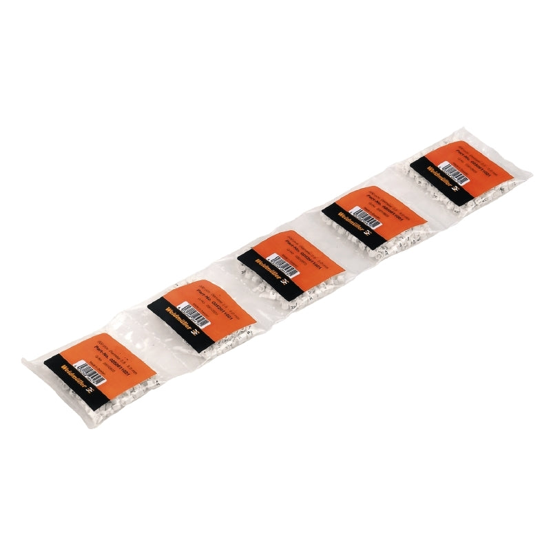 Weidmüller - Kabelmarkierungssystem Leitermarkierer CLI C2-4WS/SW 5 MP − 100 Stück
