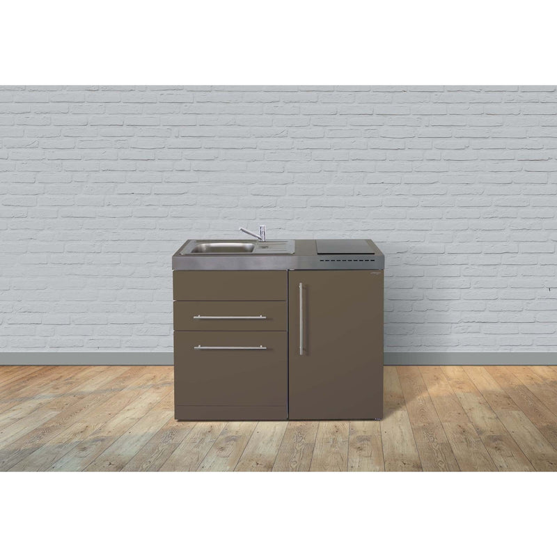 Stengel - Mini-Küche Miniküche Premiumline MPGSMM110KSGSIKFreBl Mokka metallic