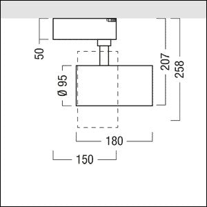 Zumtobel Group - Downlight/Strahler/Flutlicht LED-Stromschienenstrahler VIV2M 2900 #60716367