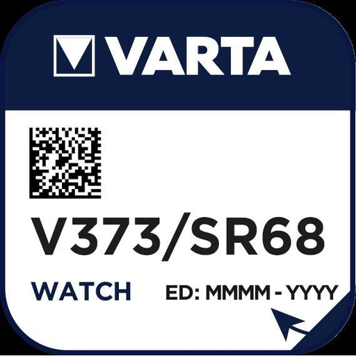 Varta Cons.Varta - Batterie Uhren-Batterie V 373 Stk.1 1,55V/28mAh/Silber
