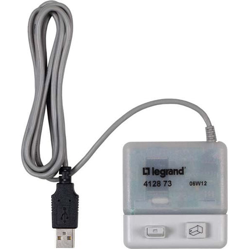Legrand - PC-Programmierset für Bussystem-Zeitschaltuhr PC-Adapter und Software Legrand 412873 AlphaRex3