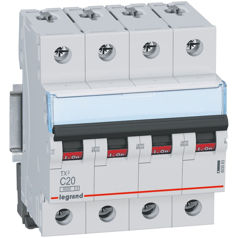Legrand - Leitungsschutzschalter Legrand 403422 B50A 4P 6kA