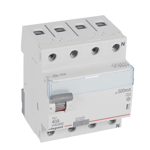 Legrand - Fehlerstrom-Schutzschalter Legrand 411795 40A 4P 500mA