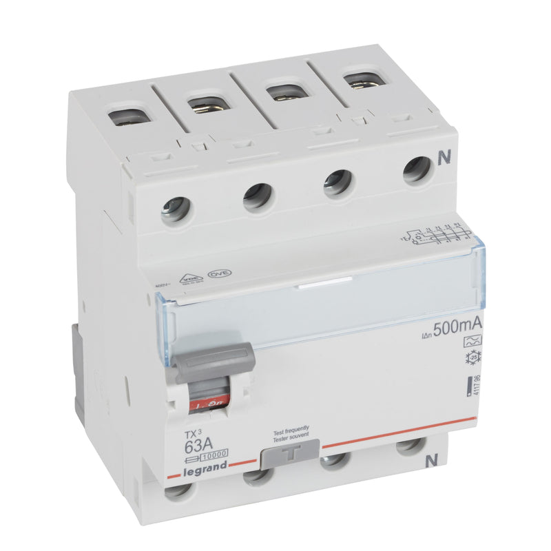 Legrand - Fehlerstrom-Schutzschalter Legrand 411796 63A 4P 500mA
