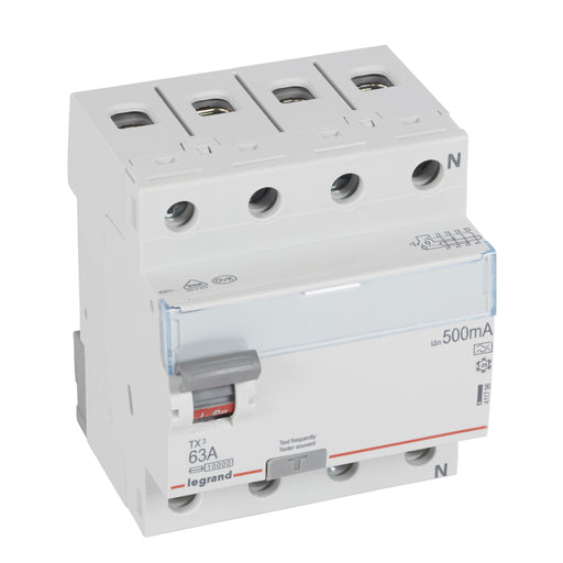 Legrand - Fehlerstrom-Schutzschalter Legrand 411796 63A 4P 500mA