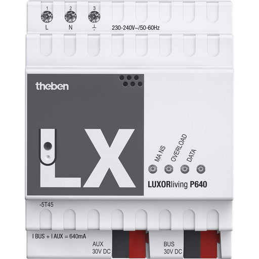 Theben - Bussystem-Spannungsversorgung Smart Home-System LUXORliving P640 Spannungsversorgung − 1 Stück