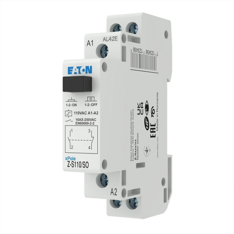 Eaton - Stromstoßschalter Stromstossschalter Z-S110/SO 110AC, 1S+1Ö, 16A