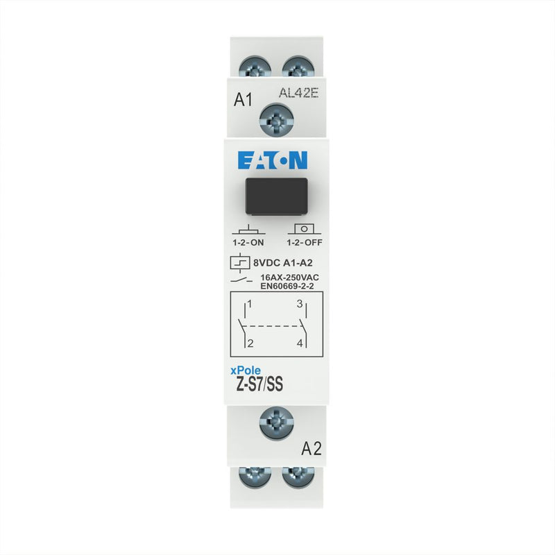 Eaton - Stromstoßschalter Stromstossschalter Z-S7/SS 8DC,2S,16A,50Hz,1TE