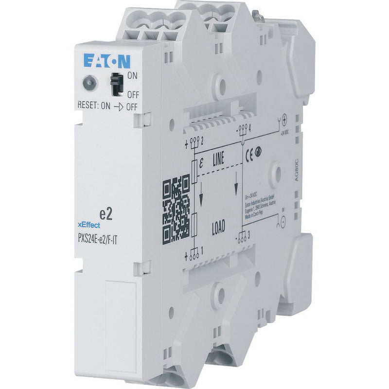 Eaton - Stromüberwachungsgerät Elektronische Absicherung PXS24E-e8/F-IT für 24V DC fix 8A