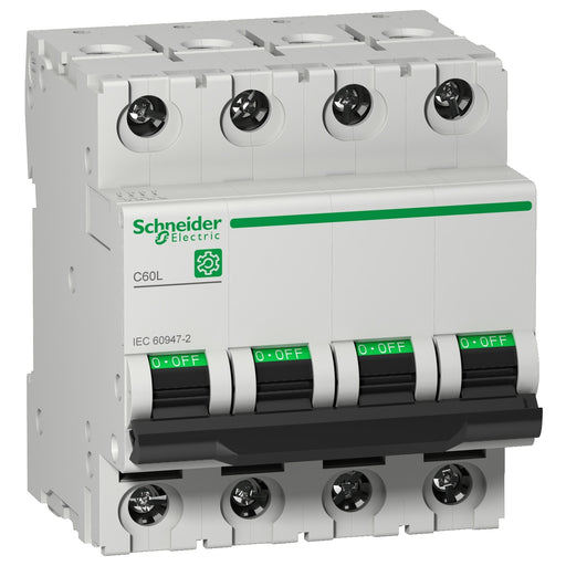 Schneider Electric - Leitungsschutzschalter LS-Schalter Multi 9 OEM M9F17416 C60L 4-pol 16A 25kA