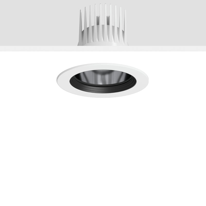 RZB - Downlight/Strahler/Flutlicht LED-Einbaudownlight 901764.002.3.76 935, DALI, weiß