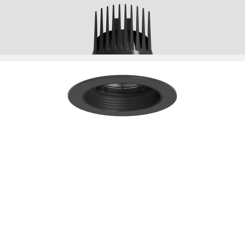 RZB - Downlight/Strahler/Flutlicht LED-Einbaudownlight 901768.003.76 930, DALI, schwarz