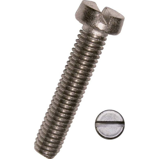 Dresselhaus - Maschinenschraube/Bolzen Zylinderschrauben 3302/000/51 5x50 Schlitz,Edelstahl A2 − 100 Stück
