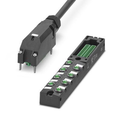 Phoenix Contact - Passiver Sensor-/Aktor-Verteiler (mit Leitung) Verteilerbox SACB- 8/4-L-#1279217