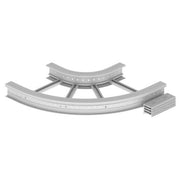 Unex - Bogen für Kabelleiter Flachbogen 45 Grad 67626-44 135x600 R300