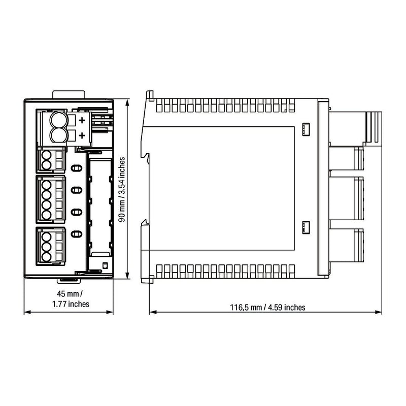 WAGO - Stromüberwachungsgerät Elektron. Schutzschalter 787-1664/000-100 DC 12 V