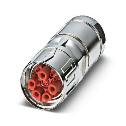 Phoenix Contact - Rundsteckverbinder, feldkonfektionierbar (Industriesteckverbinder) Kabelsteckverbinder SB-8ES6A8A8L34S