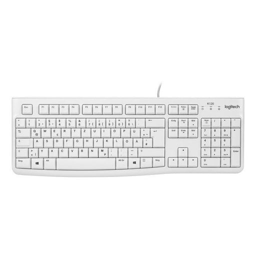 Logitech - Tastatur K120 USB ws DE, Business