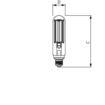 Philips Lighting - LED - Lampe/Multi - LED LED - Entladungslampen MASLEDSON - #37423200 2700K, E27 − 6 Stück