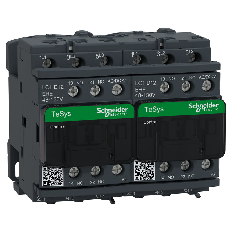Schneider Electric - Schützkombination Wendeschützkombination LC2D12EHE 12A,48-130VAC/DC − 1 Stück