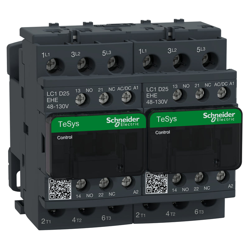 Schneider Electric - Schützkombination Wendeschützkombination LC2D25EHE 5A,48-130VAC/DC