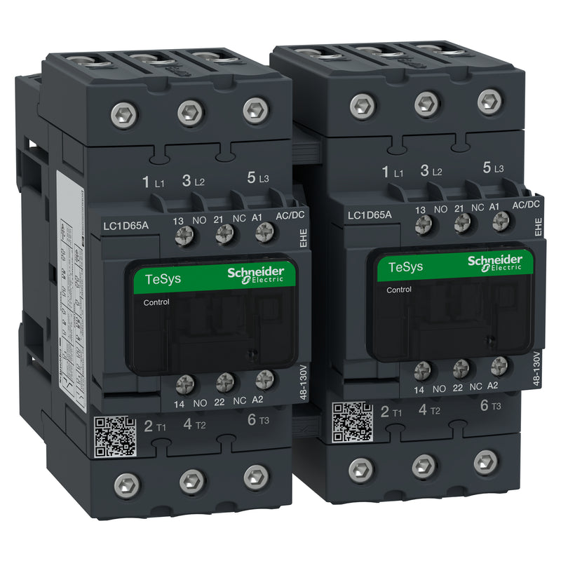 Schneider Electric - Schützkombination Wendeschützkombination LC2D65AEHE 65A,48-130VAC/DC