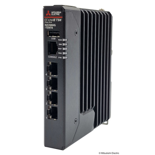 Mitsubishi Electric - SPS-Kommunikations-Modul Industrial Managed Switch NZ2MHG-TSNT4