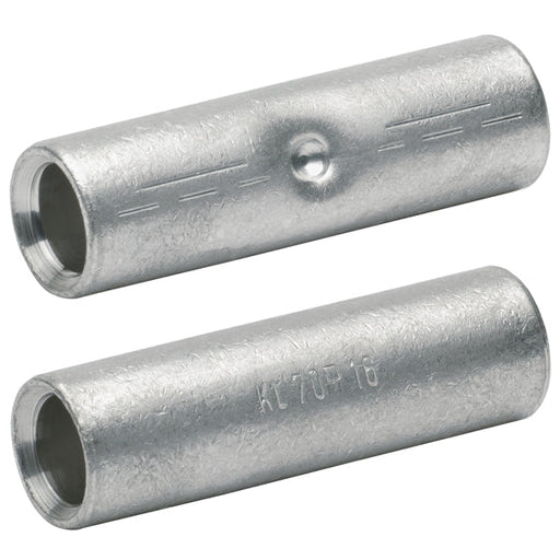 Klauke - Verbinder für Cu-Leiter zum Verpressen Pressverbinder blank, DIN 131RBK DIN 46267 − 10 Stück