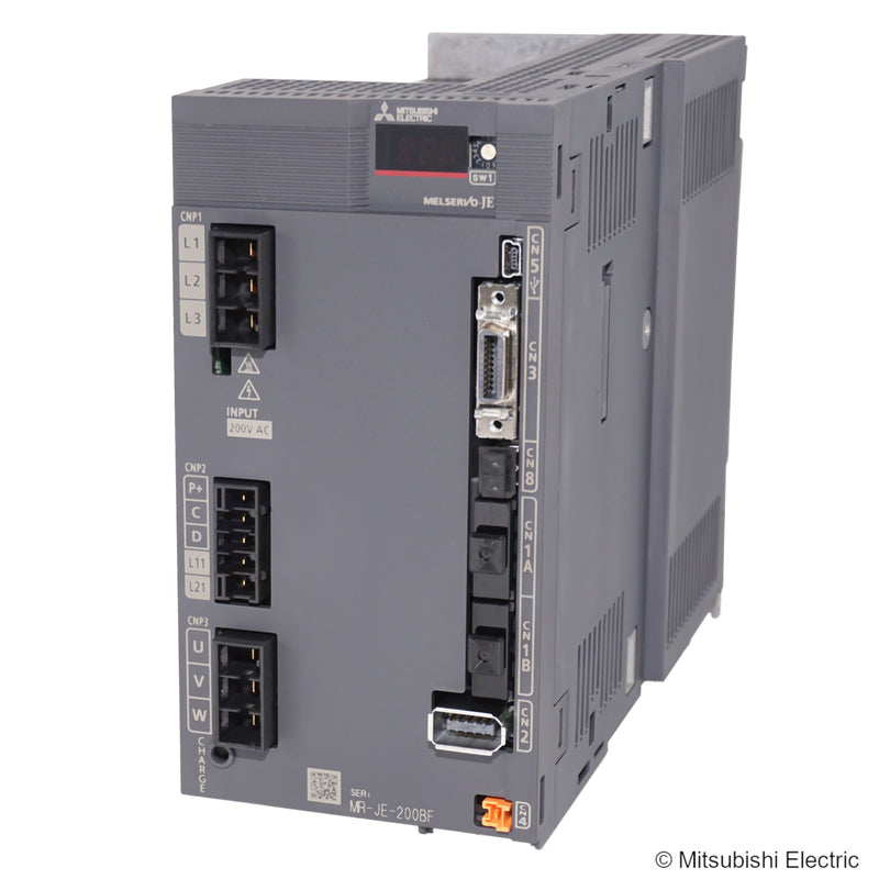 Mitsubishi Electric - Motormanagement-Gerät Servoverstärker MR-JE-200BF Digital AC − 1 Stück