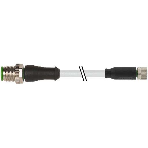 Murrelektronik - Konfektioniertes Sensor-Aktor-Kabel Anschlussleitung 3m 7000-40581-2110300 M12 St.ger.M8 Bu