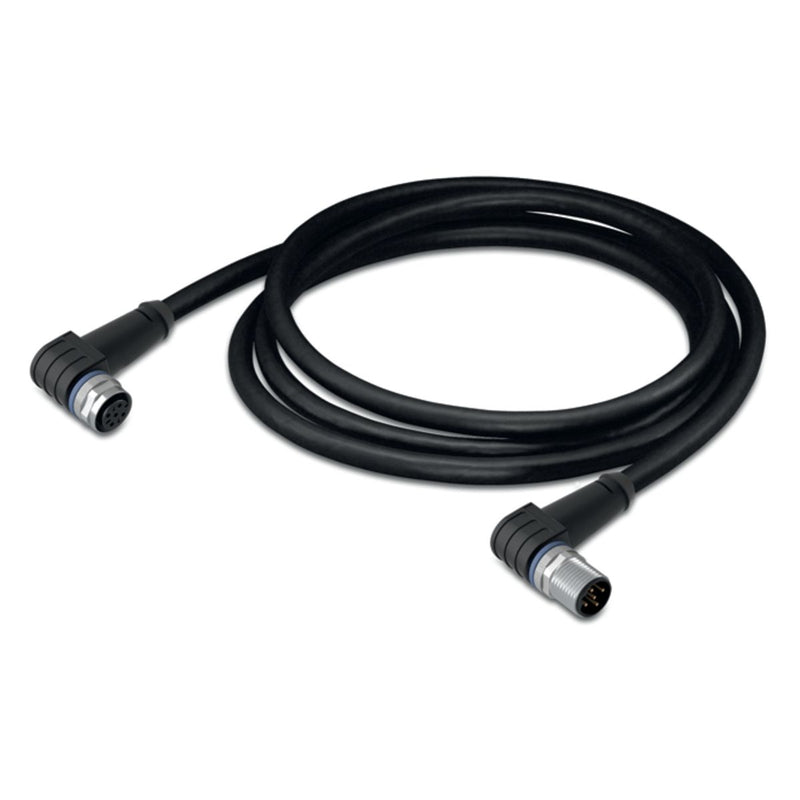 WAGO - Konfektioniertes Sensor-Aktor-Kabel Sensor-/Aktorleitung M12A 756-5404/060-020 Bu.,w.,M12A-St.,w