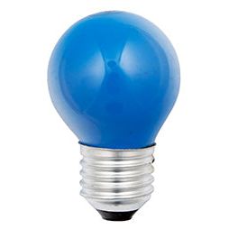 Scharnberger+Hasenbein - Allgebrauchsglühlampe Tropfenform Tropfenlampe 45x69mm 40278 E27 230V 25W blau