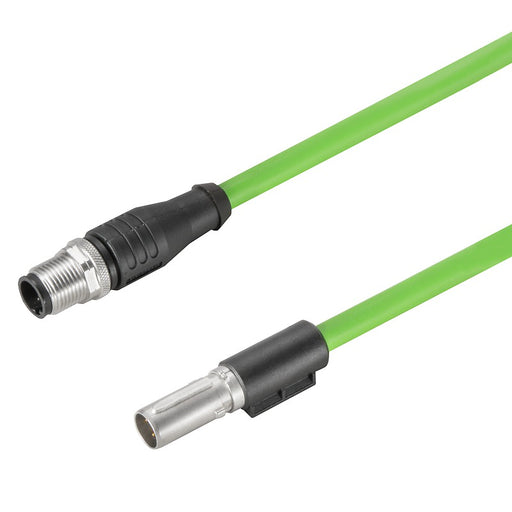 Weidmüller - Patchkabel Kupfer Industrie Datenleitung HDCXX5E01MFSM12D1500 100 MBit/s
