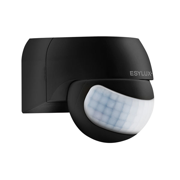 ESYLUX - Bewegungsmelder/Präsenzmelder komplett Bewegungsmelder MD 180 BASIC schwarz schwarz 180 Grad