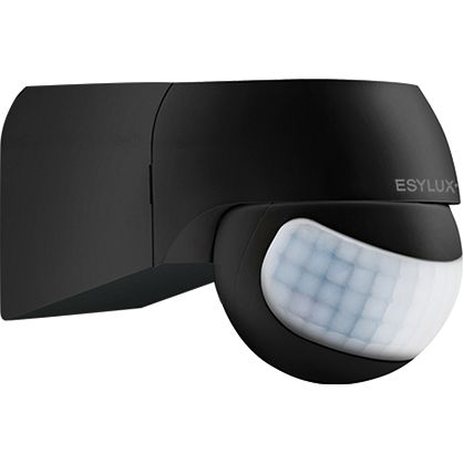 ESYLUX - Bewegungsmelder/Präsenzmelder komplett Bewegungsmelder MD 180 BASICLschwarz 180° schwarz