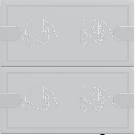 Gira - Bussystem-Tastsensor KNX Tastsensor 4 5002028 Komf. 2f TS4 anthr