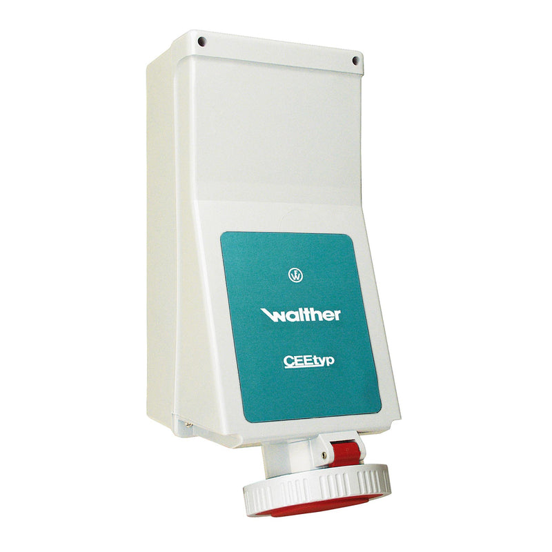 Walther Werke - CEE-Steckdose (IEC 60309) Wandsteckdose 125A 178409 4P 230V 9h IP67