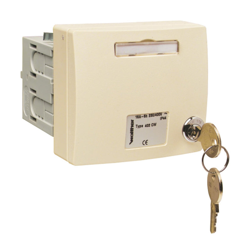 Walther Werke - CEE-Steckdose (IEC 60309) MONDO Kanaleinbaudose 403LA 16A 5P 400V 6h IP44