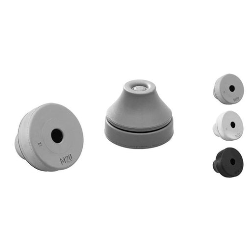 Jacob - Kabeleinsteckstutzen Dichtungsdurchführung G502-1040-00 M40 19-28mm sigrIP67 − 25 Stück