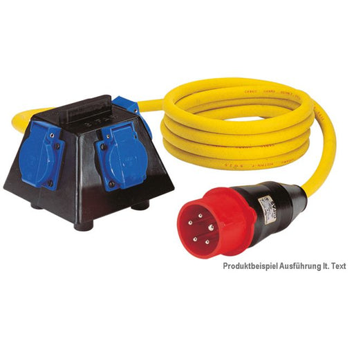 Gifas Electric - CEE-Steckdosen-Kombination (IEC 60309) Vollgummi-Verteiler 201112P42-162P