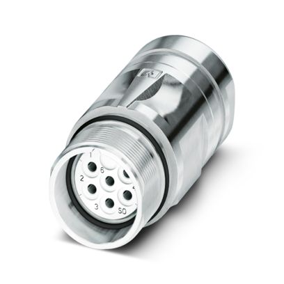 Phoenix Contact - Rundsteckverbinder, feldkonfektionierbar (Industriesteckverbinder) Kupplungssteckverbinder CA-09S1N129007X