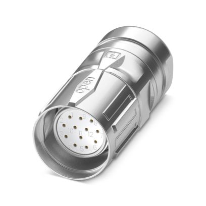 Phoenix Contact - Rundsteckverbinder, feldkonfektionierbar (Industriesteckverbinder) Kabelsteckverbinder CA-12S1N8A8008SX