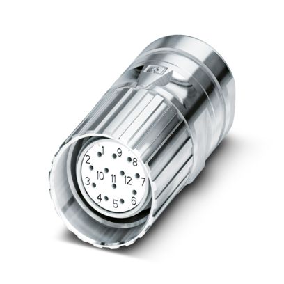 Phoenix Contact - Rundsteckverbinder, feldkonfektionierbar (Industriesteckverbinder) Kabelsteckverbinder CA-17S1N8A80DNX − 1 Stück