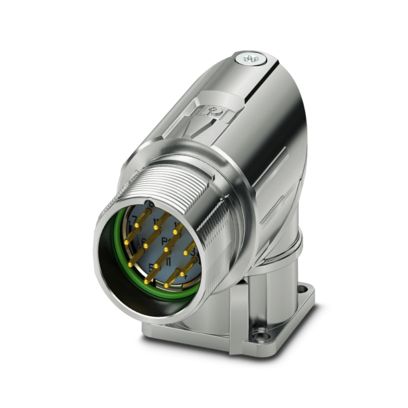 Phoenix Contact - Rundsteckverbinder, Einbau (ohne Leitung) Gerätesteckverbinder M23-06P1N8AA500S Vorderwand