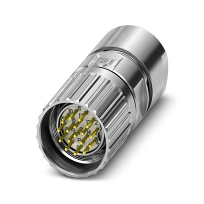 Phoenix Contact - Rundsteckverbinder, feldkonfektionierbar (Industriesteckverbinder) Kabelsteckverbinder M23-16P1N128002