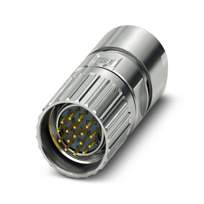 Phoenix Contact - Rundsteckverbinder, feldkonfektionierbar (Industriesteckverbinder) Kabelsteckverbinder M23-16P1N8A8004 − 1 Stück