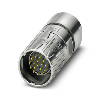 Phoenix Contact - Rundsteckverbinder, feldkonfektionierbar (Industriesteckverbinder) Kabelsteckverbinder M23-16P1N8A8004S − 1 Stück